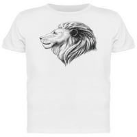 Cool Vintage Lion skica majica - majica -image by shutterstock, muški x-veliki