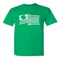 Irska američka zastava sarkastična humora grafička novost smiješna visoka majica