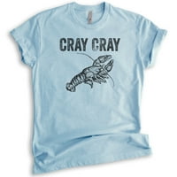 Cray Cray majica, unise ženska muska košulja, košulja rakova, ribolovna majica, smiješna riblja košulja,