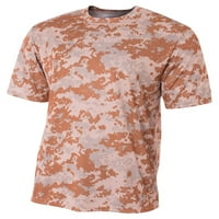 Odjeća n vlage Wicking pletena majica Camouflage - Sand Camouflage - Srednja