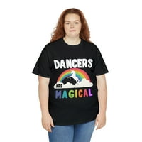 Plesači su čarobna majica grafike unise
