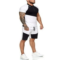 Gwiyeopda Men Casual Dukserišta Outfit Jogging TrackSit majica kratkih rukava i kratke hlače Sportski