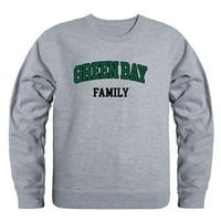 Univerzitet u Wisconsin-Green Bay Phoeni Porodična fleece Crewneck Duks pulover