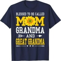 Blagoslovljen da se zove mama baka velika majica majke bake