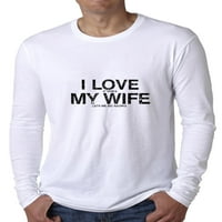 Volim kad mi žena pusti da trkam mušku majicu dugih rukava