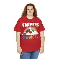 Poljoprivrednici su čarobna majica uniznoj grafičkoj majici
