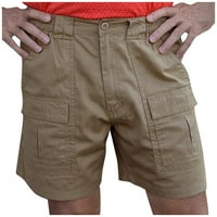 Ljeto tvrd momak muške casual boje na otvorenom Pocket plaža Radna pantalona na plaži kratke hlače kaki l