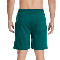 Aaiymet Mens Swim trunks Casual Ljetne kratke hlače Džepovi karoserije Muške fitness tiskane plaže Muške hlače, zeleni XL