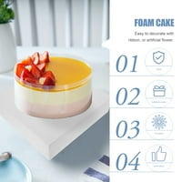 Lažni pjenaški kolač Dumies za višekratnu tortu za toku za upotrebu Model ukrašavanje prakse plijesan za pekaru