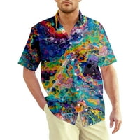 Ocean Majica, kratki rukav Uniznoj listići odjeću Odjeća za božićne poklone za muškarce Muške majice