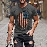 Muška dana za neovisnost Tjecks zastava Ispis kratkih rukava majica ugrađena krajeva krasta majica dnevno izlazak majica