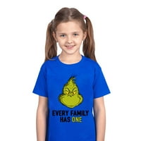 Grinch Humor okrugli vrat Omladina Kids majica Božićni poklon majica za dečji kratki rukav Ležerne prilike