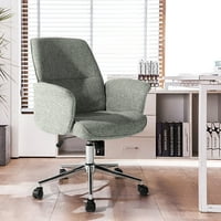 Stolna stolica Moderna jednostavna okretna stolica za tapaciranu tapaciranu stolicu, kućna uredska stolica