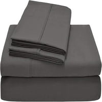Jastuk za živ piksela pokriva tamno sivu čvrste postotnice pamuk 2 komada jastučnice 300TC