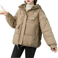 Vivianyo HD za kapute jakne na prodaju i čišćenje Žene Zipče sa dugim rukavima s dugim rukavima Jakne