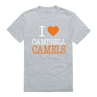 Love Campbell univerzitetska deva majica Heather Siva velika