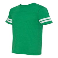 Odrasli Muškarci Fudbal Fini dres Tie Boja Vintage Green Bijela mala veličina