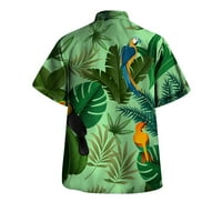 Košulje za muškarce Ležerne prilike kratkih rukava Summer Shortwn vrat 3D tiskane majice Modne top bluze košulje za plažu rublje majice
