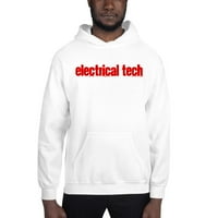 3xl električni tech cali stil dukserice pulover po nedefiniranim poklonima