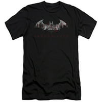 Arkham City - Bat Fill - Slim Fit Majica kratkih rukava - Srednja