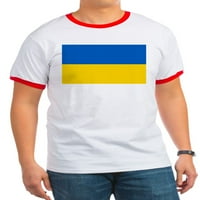 Cafepress - Zastava Ukrajine Majica - pamučna mrlja