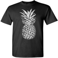 Tree The Goozler lubanja ananas - Hipster retro stila - muška pamučna majica