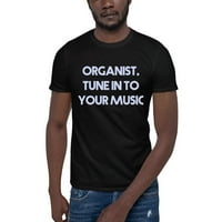 Organist, ugađajte svoju muziku Retro stil kratkih rukava majica s kratkim rukavima po nedefiniranim poklonima