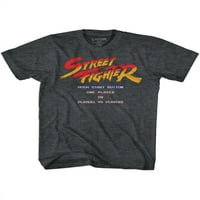 Street Fighter Video borilačka vještina Arcade Game Početna zaslonska majica za odrasle The Tee
