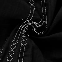 Zmajevi Zermoge Muške bluze na čišćenju Prodaja Men Ležerne prilike, pulover kratki rukav pamučni posteljina čipka
