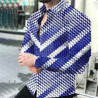 Dan Juebong Valentinovo djeluje jakna za majicu majica Slim Fit Comfort gumb dolje rever ovratnik mekani