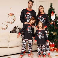 Fatuov božićne pidžame za obiteljski božićni PJS Usklađivanje božićne porodice pidžama set za žene s