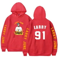 Reper Larry June Hoodie Streetwear odjeća Uniziralo pulover za dukseru logotipa