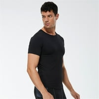 Aktivna majica Stretchy Quick Slim Slim Fit Trening Nosite sportsku majicu Trčanje majica za teretanu za muški putnik za odmor