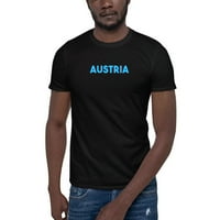 Plava Austrija Skraćena pamučna majica kratkih rukava po nedefiniranim poklonima