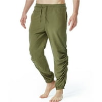 Feternal nacrtavanje elastičnih struka casual pantalone, jogging joga gamaše, hlače sportske hlače za
