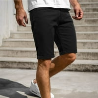 Košarkaške kratke hlače Muškarci Muške ljetne casual fitness bodybuilding solidni džepovi Sportske kratke hlače Black XL