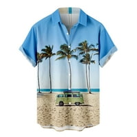 Havajska majica za muškarce Muški ljetni modni havajske majice kratkih rukava