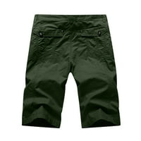 Vivianyo HD MAN kratke hlače plus veličina zazor muške plus veličine teretni kratke hlače Multi-džepovi