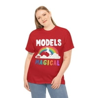 Modeli su magična majica grafike uniznoj uniteri