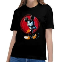 Dame Fashion Majica Classic Mickey Mouse Odjeća Crtani kratki rukav Tee