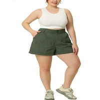 Agnes Orinda ženski plus veličina rastezljivih jogger džepnih gardera