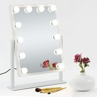 Šminka ispraznost ogledalo sa lampicama Faza Velika ljepota LED žarulja