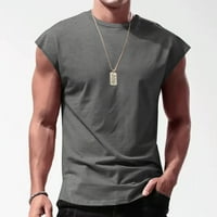 Muškarci Dizajni rezervoar Top bez rukava Slim Fashion Summer O-izrez Majice Streetwear Cami Shirts