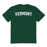 Vermont grafička šumska majica Green Muška majica