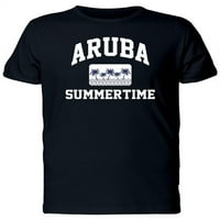 Aruba Tropical Summertime Citat Majica Muškarci -Image by Shutterstock, muško 3x-velika