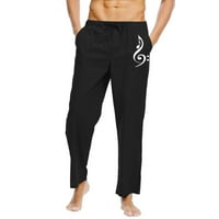 Pedort muški i veliki muški casual labavi jogger casual joggers sportske pantalone Duksevi crne boje