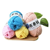 Hyda Roll Crochet linija Nema tableta Soft Udobne DIY miješane majice Odjeća za ručnu pletenu prebivalicu za šivanje za šivanje za dom