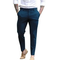 Labakihah teretni pantalone za muškarce Muške casual sportove zadebljane hlače pamučni džep Višebojni