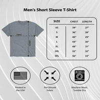 Instant poruka - USA Barn - Muška grafička majica kratkih rukava