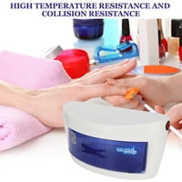 Kutija za dezinfekciju za nokte, Alat za umjetnost noktiju, umjetnički umjetnički sterilizator Bo UV